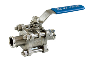 stainless steel ball valve(3PC CLAMP END BALL VALVE)