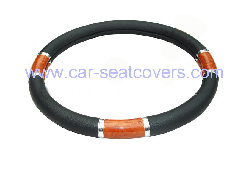 Steering Wheel Cover 07(car steering wheel cover, PU steering wheel co