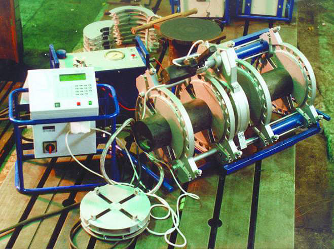 Butt fusion machine for welding plastic, PPR pipes
