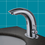 hot and cold integrative automatice faucet