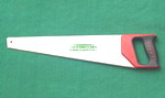 Handsaw with plastic handle
