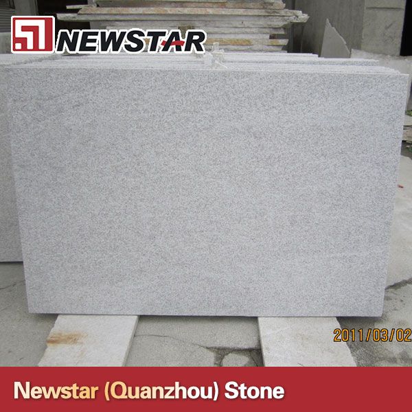 Newstar polished pearl white granite tile 