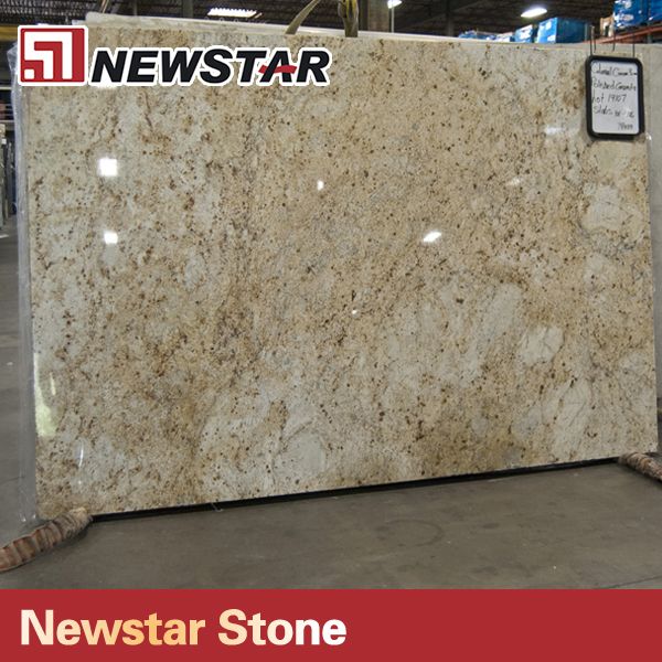 newstar 2cm golden cream granite slabs