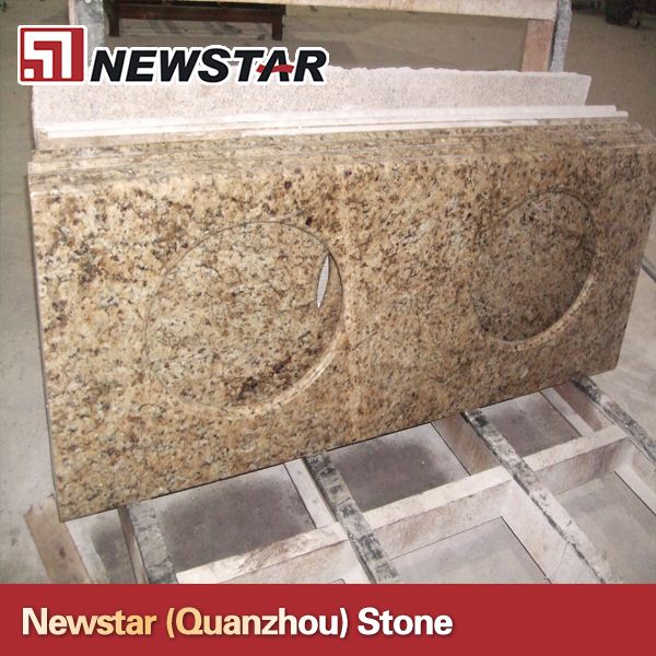 Newstar polished golden granite bench top