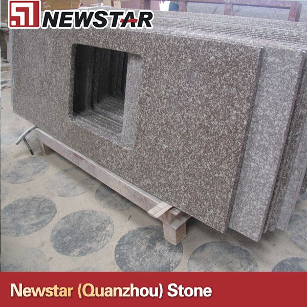 Chinese pink cheapest granite countertops