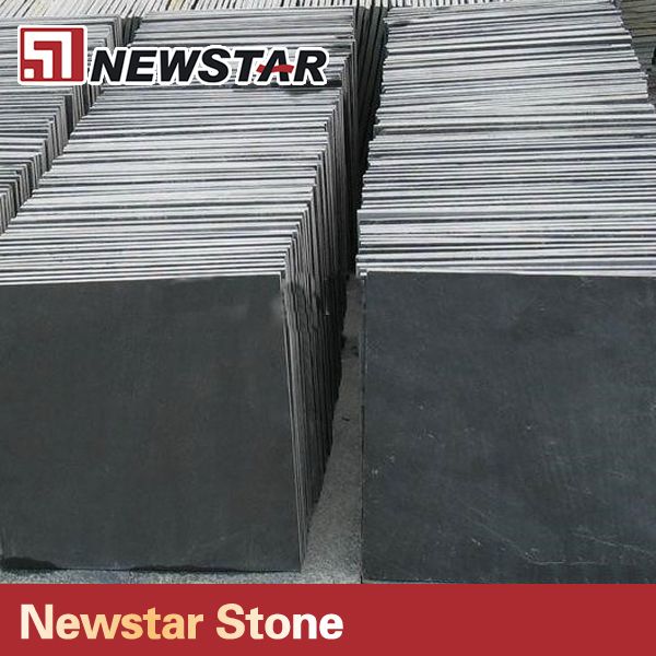 Chinese top quality popular black roof tile natural slate