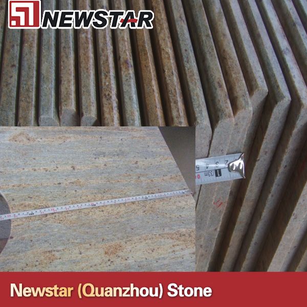 Newstar polished madura gold countertop