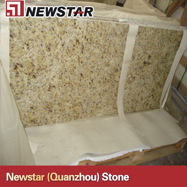 Global polished giallo ornamental countertop