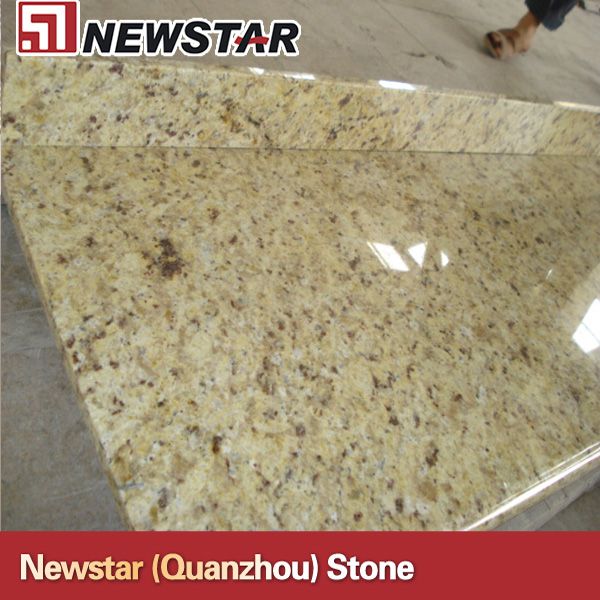 Global polished giallo ornamental countertop