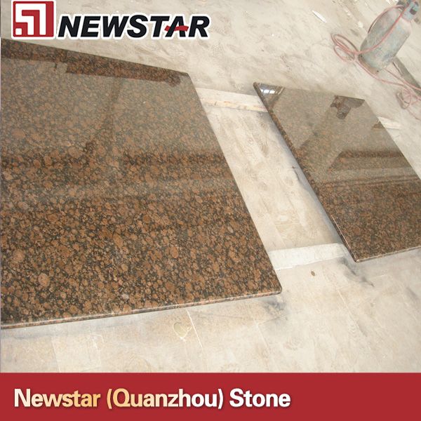 Cheap baltic brown granite polished countertops