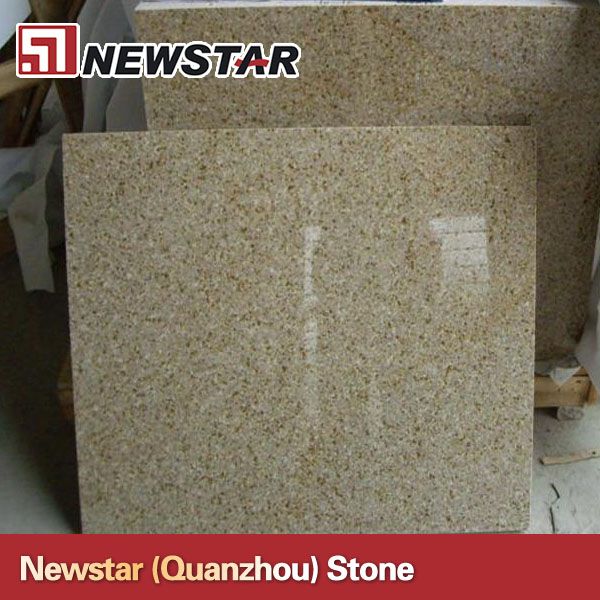 Newstar polished cheap yellow granite flooring tile