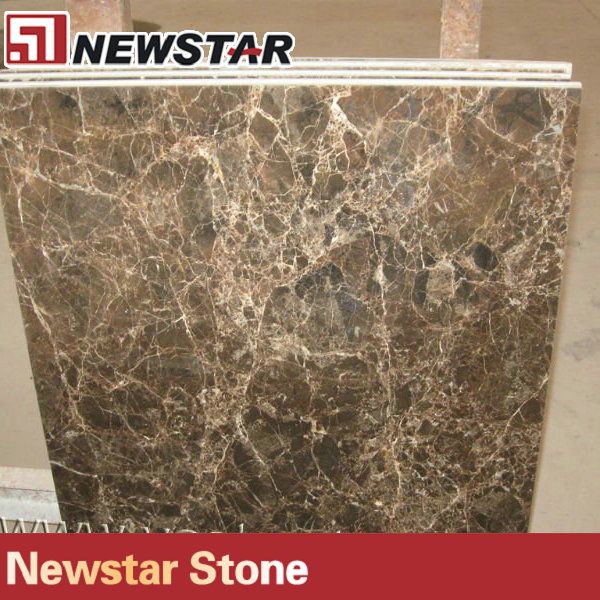 Newstar dark emperador brown marble tile price