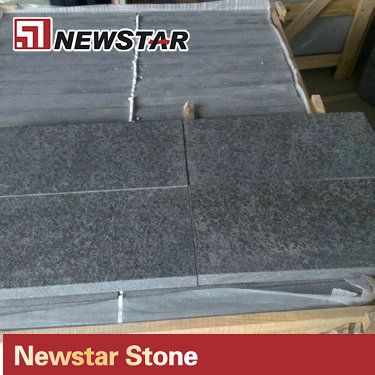 Newstar hot sale China black granite tile pattern