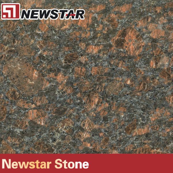 Newstar cheap tan brown granite tile for sale