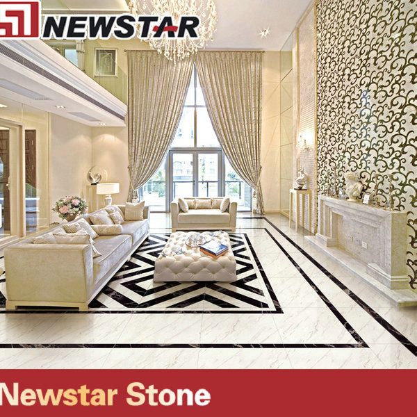 Newstar aristone white marble tileprice