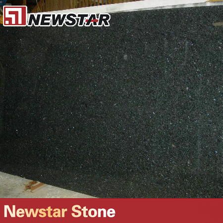 Newstar cheap high quality black granite  slab for sale