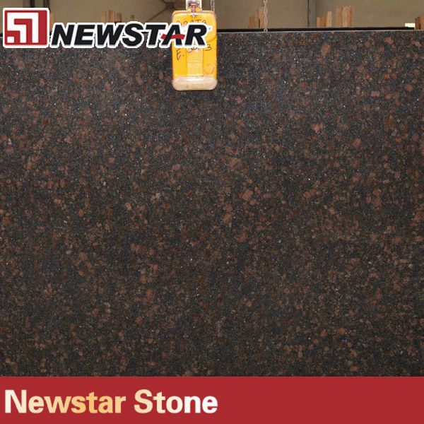 Newstar import brown granite slab for countertop design
