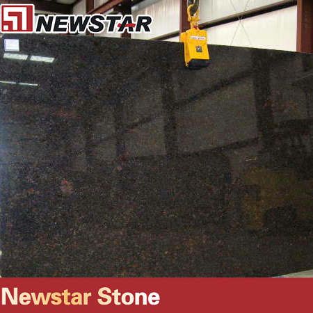 Newstar dark color granite stone slab style