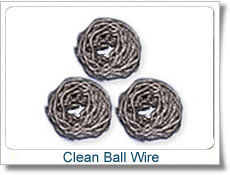 Clean ball wire
