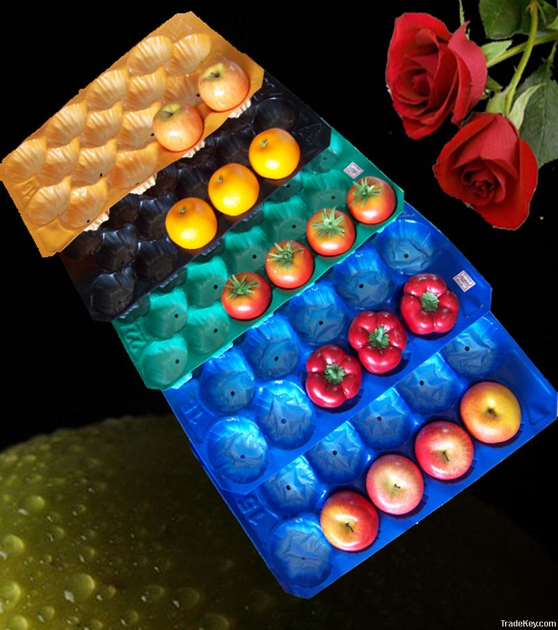 FDA Approved 39x59cm Plastic Fruit Nest Tray