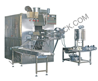 Multifunctional Automatic Core-Poured Egg Roll Wafer Machine