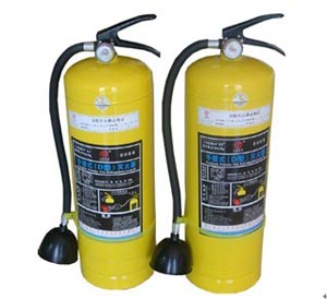 D dry powder fire extinguisher