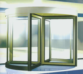 three wings automatic revolving door