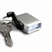 Mini Dynamo LED keychain torch