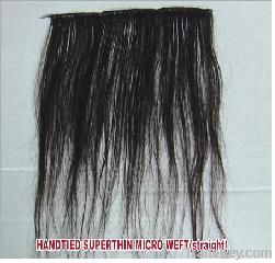 Indian Remy Hairs, Machine Wefts and Hand-tied Wefts