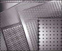 perforated metal, punched hole metal