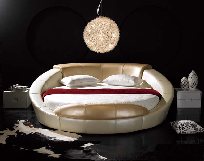 Leather Bed