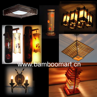 Artistic Bamboo Lamp