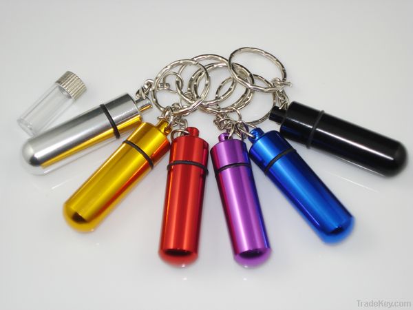 key ring pill box