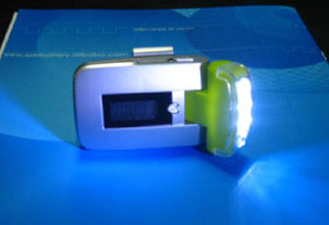pedometer with light HX-868