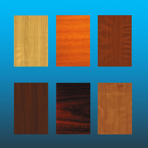 emulated timber grain panels
