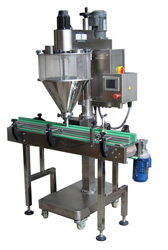 Automatic powder and granula filling machine