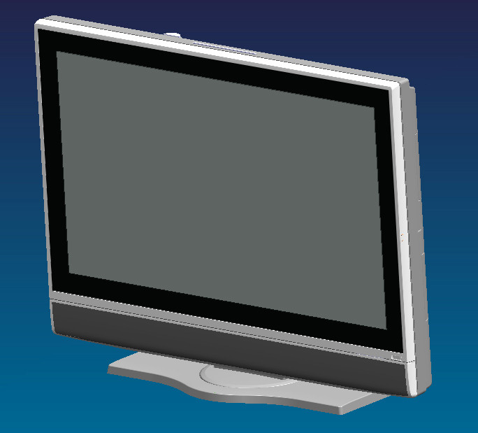 The Mould Of LCD Monitors Plastic Cover