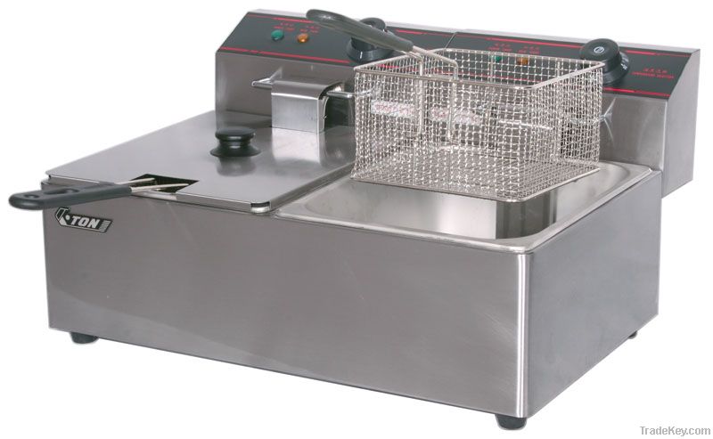 CE certificate electric Twin Tank Fryer