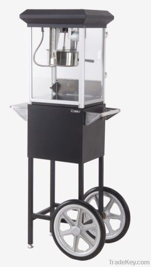 CE certificated popcorn machine with cart