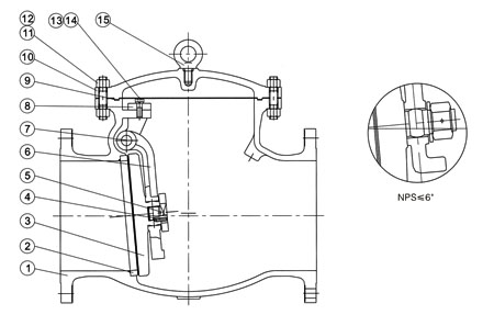 Pressure Sealed Swing Check Valve