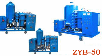 ZYB series high affection vacuum oil purifier for lubrication oil