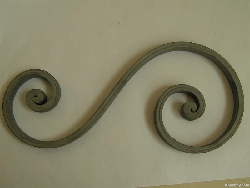 ornamental wrought iron scroll