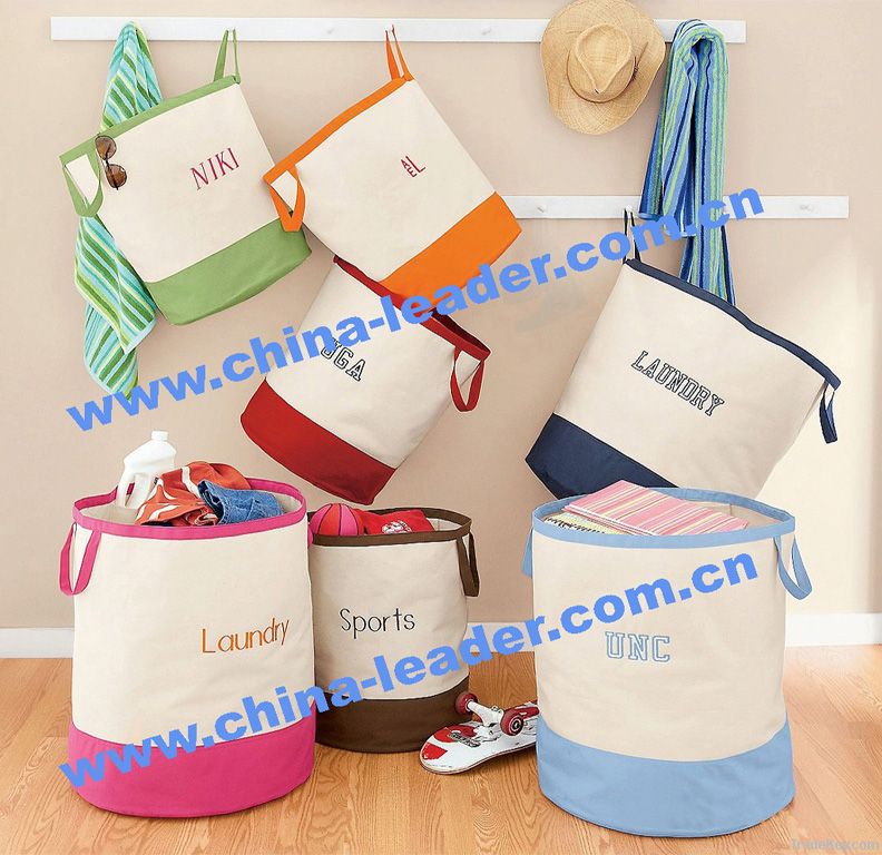 Tote Storage, Laundry Bucket, Toy Bucket, Laundry hamper, Laundry bag,