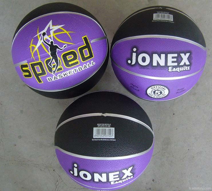 Rubber Basketball Size 5#