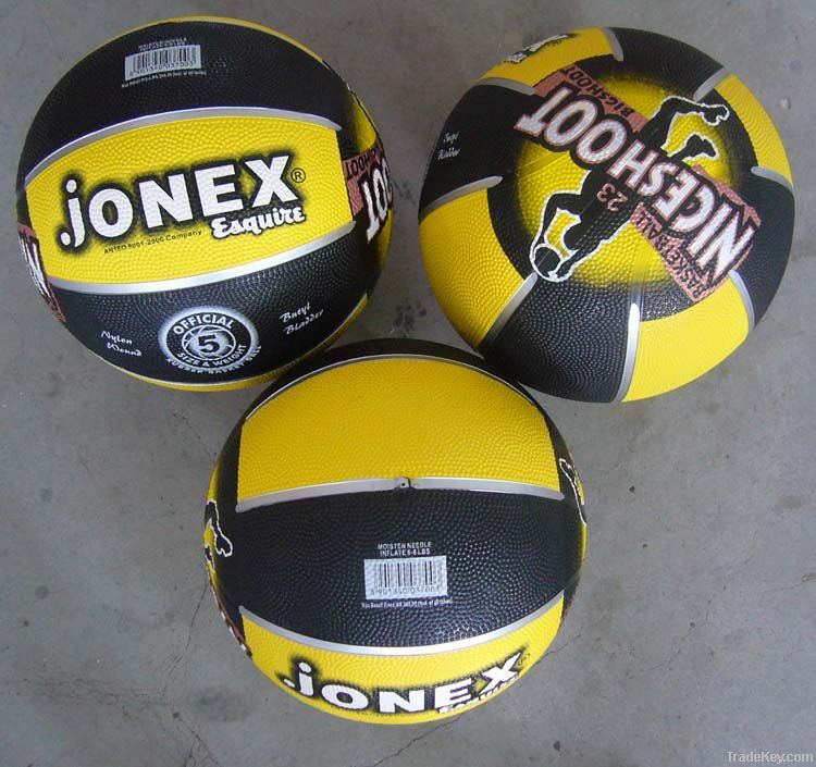 Rubber Basketball Size 5#