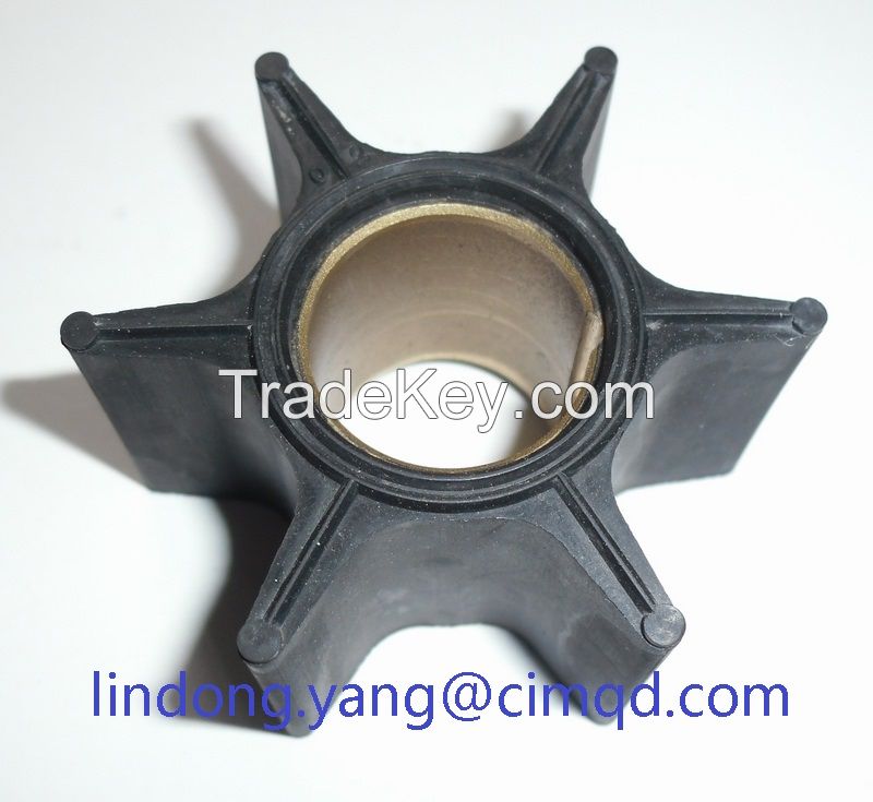 China Flexible Rubber Impeller Neoprene Nitrile Outboard Impeller for Chrysler/Force outboard water pumps replace Chrysler Force Impeller 47-89984T4 & 47-F694065 & 47-803631T SIERRA Impeller 18-3017