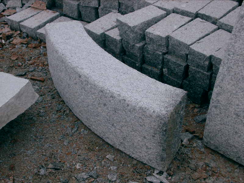 granite kerbs and paves