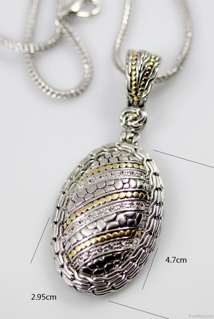 Fashion Alloy Pendant Necklace (N1066)