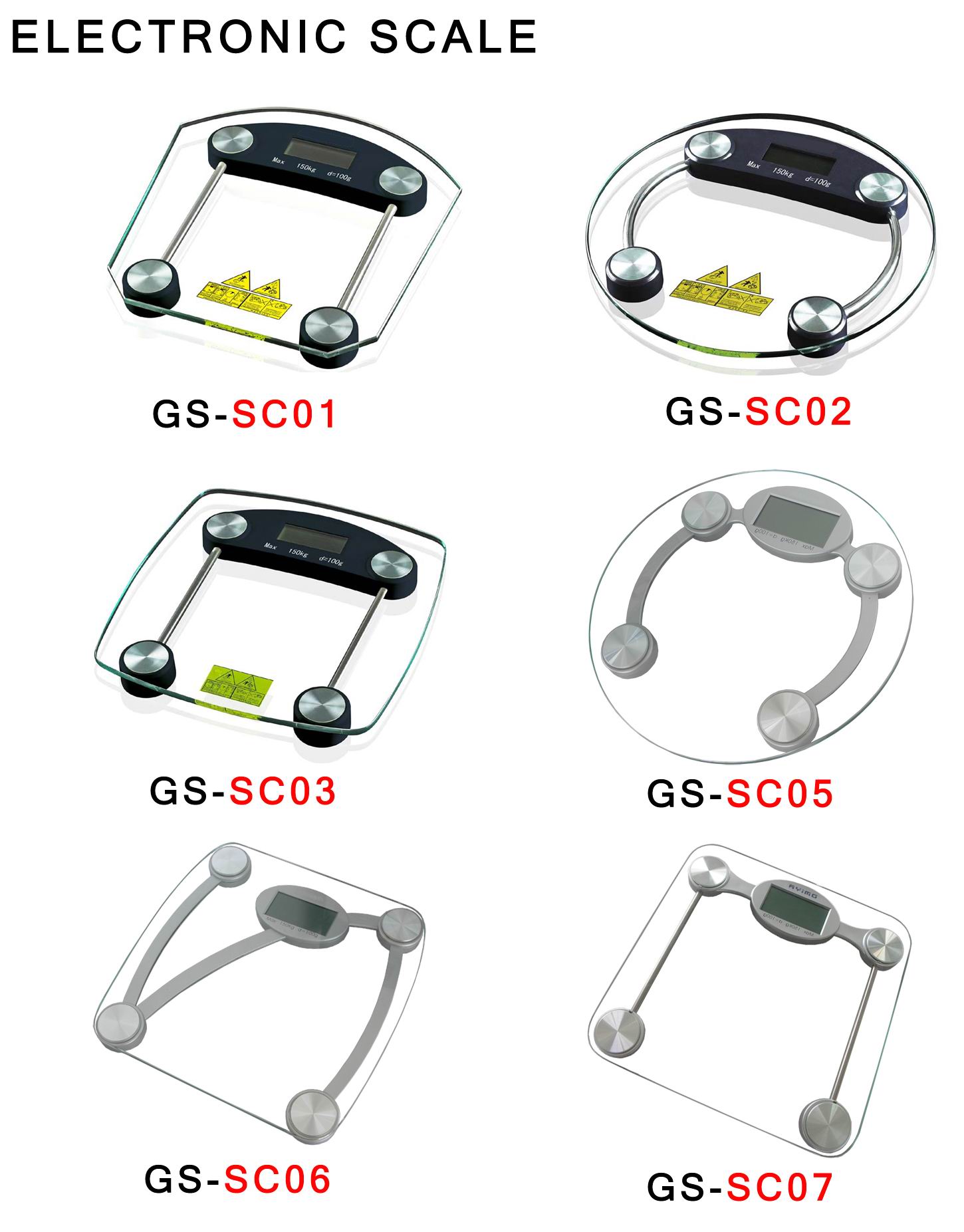 Bathroom scale  / Electronic scale