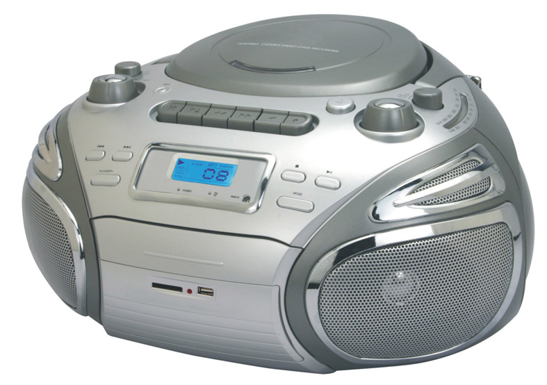 CD-MP3-Cassette Boombox